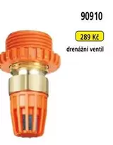 drenážní ventil