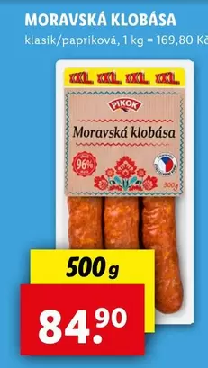 MORAVSKÁ KLOBÁSA
