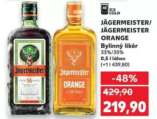 Ice - JÄGERMEISTER/ JÄGERMEISTER ORANGE