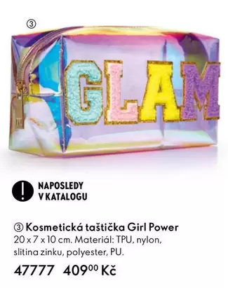 Kosmetická taštička Girl Power