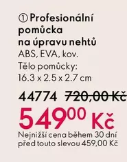 Profesionální pomůcka na úpravu nehtů