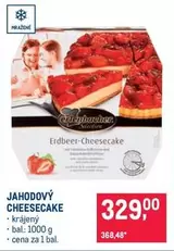 JAHODOVÝ CHEESECAKE