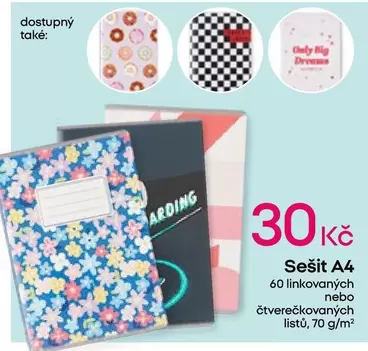 Sešit A4