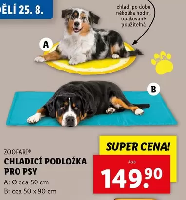 Super - CHLADICÍ PODLOŽKA PRO PSY