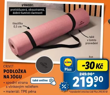 Plus - PODLOŽKA NA JÓGU