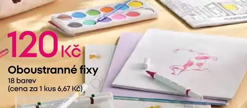 Oboustranné fixy