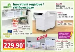 Inovativni regálové / skříňové boxy