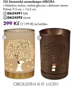 XXL Keramická aromalampa ARBORA DA34591, DA34592