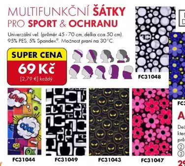 Super - MULTIFUNKČNÍ ŠÁTKY PRO SPORT & OCHRANU