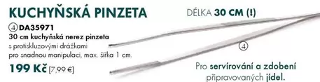 KUCHYŇSKÁ PINZETA DA35971