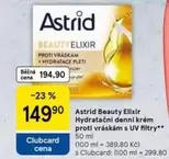 Beauty Elixir Hydratační denní krém proti vráskám s UV filtry