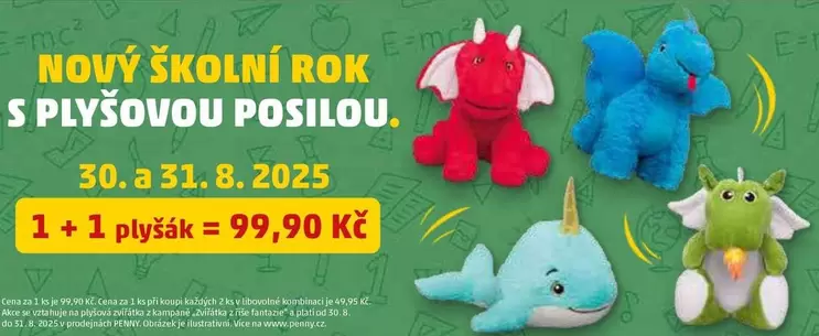 1+1 plyšák