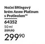 Noční liftingový krém Anew Platinum