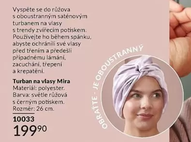 Turban na vlasy Mira