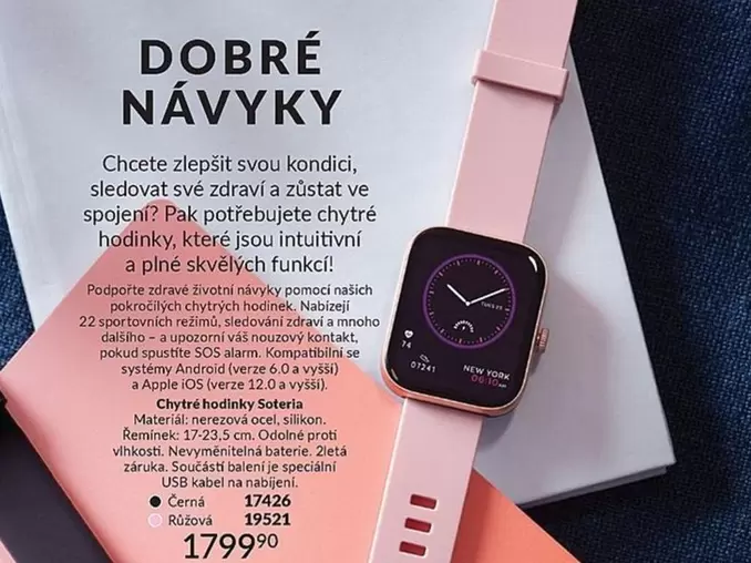 Android - Chytré hodinky Soterla