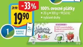 100% ovocné plátky