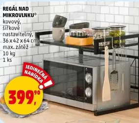 REGÁL NAD MIKROVLNKU
