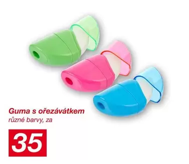 Guma s ořezávátkem