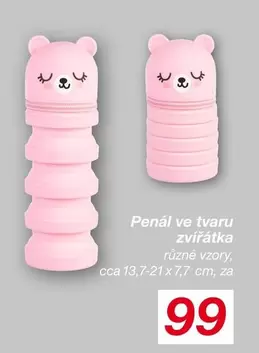 Penál ve tvaru zvířátka