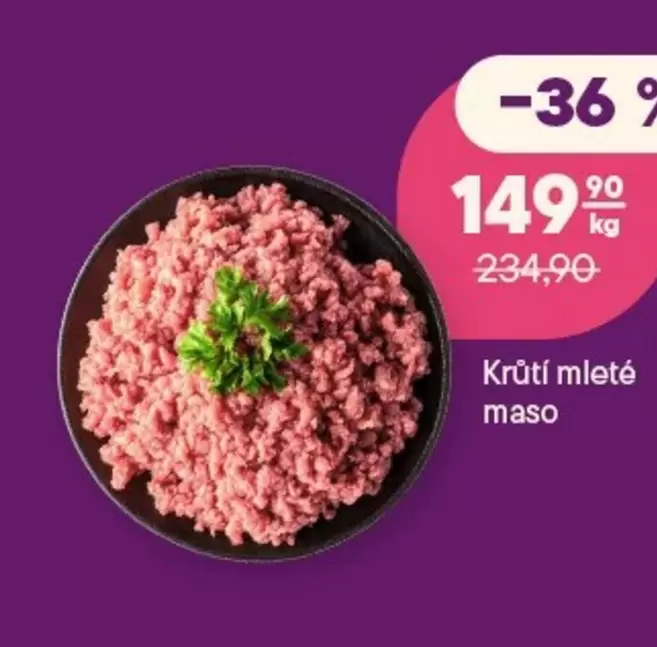 Krůtí mleté maso
