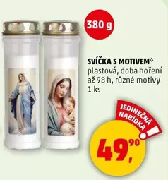 SVÍČKA S MOTIVEM