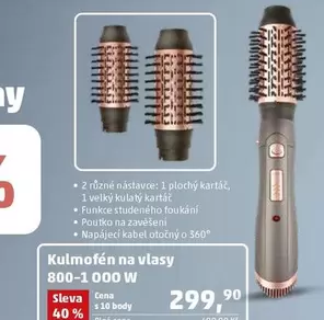 Kulmofén na vlasy 800-1000 W