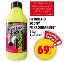 HYDROXID SODNÝ MIKROGRANULE