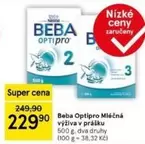 Super - Optipro Mléčná výživa v prášku