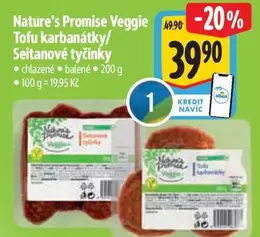 Tofu karbanátky/Seitanové tyčinky