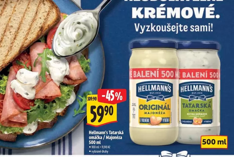Tatarská omáčka / Majonéza