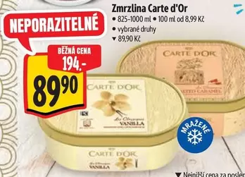 Zmrzlina Carte d'Or