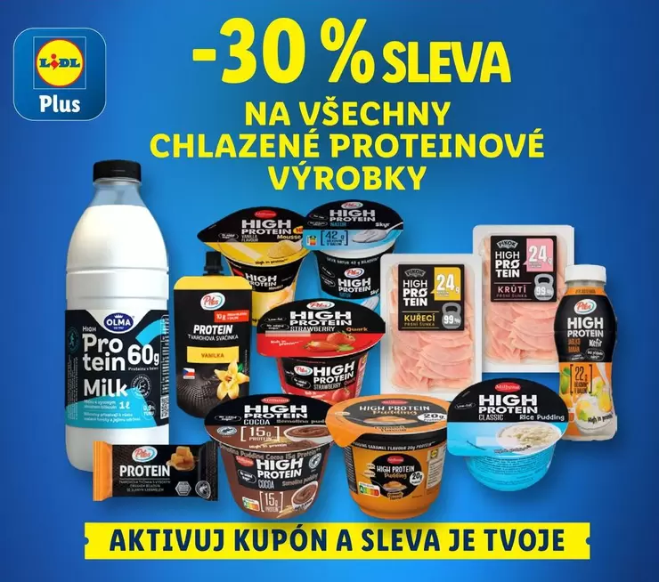 Plus - CHLAZENÉ PROTEINOVÉ VÝROBKY