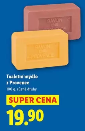 Super - Toaletní mýdlo z Provence