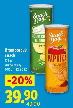 Bramborový snack