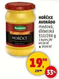 HOŘČICE AVOKÁDO
