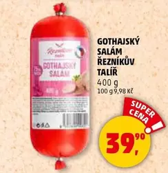 Super - GOTHAJSKÝ SALÁM ŘEZNÍKŮV TALÍŘ