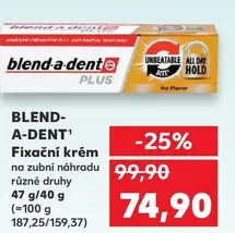 Plus - Fixační krém