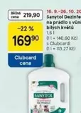 Dezinfe na prádlo s vůni bílých květů