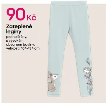 Zateplené legíny