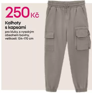 Kalhoty s kapsami