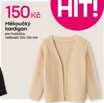 Měkoučký kardigan