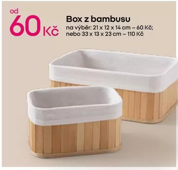 Box z bambusu