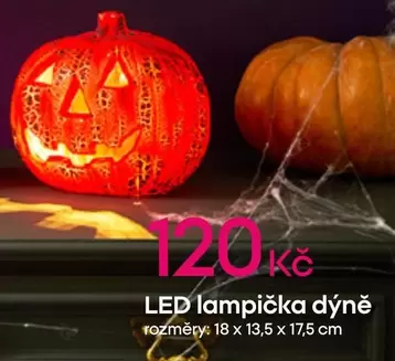LED lampička dýně