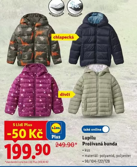 Plus - Prošívaná bunda