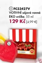 FC33427V VOTIVNÍ sójová vonná EKO svíčka