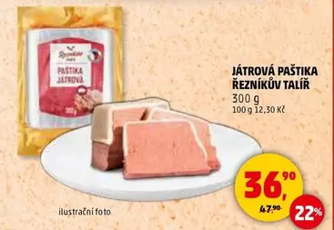 JÁTROVÁ PAŠTIKA ŘEZNÍKŮV TALÍŘ