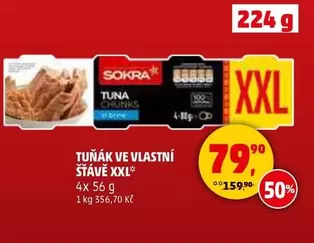 TUŇÁK VE VLASTNÍ ŠŤÁVĚ XXL
