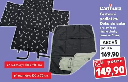Cestovní podložka/ Deka do auta