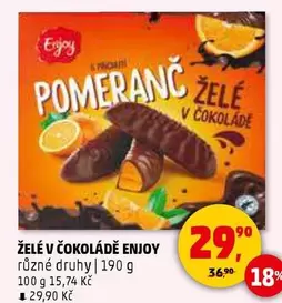 ŽELÉ V ČOKOLÁDĚ