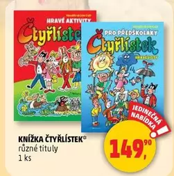 KNÍŽKA ČTYŘLÍSTEK